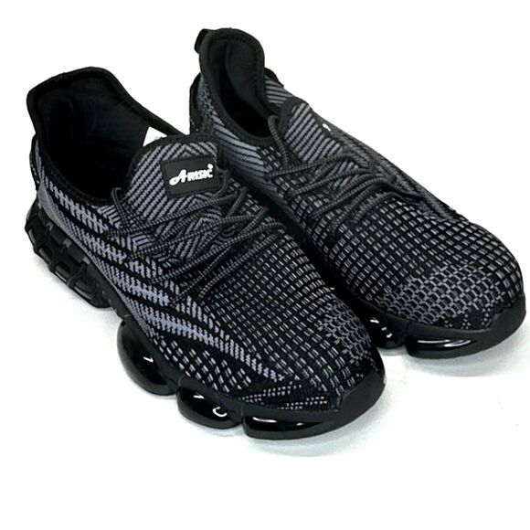 Arisic Safety Toe Shoes  Lightweight Safety Composite Toe Shoes  Euro 45 Black - Picture 1 of 7